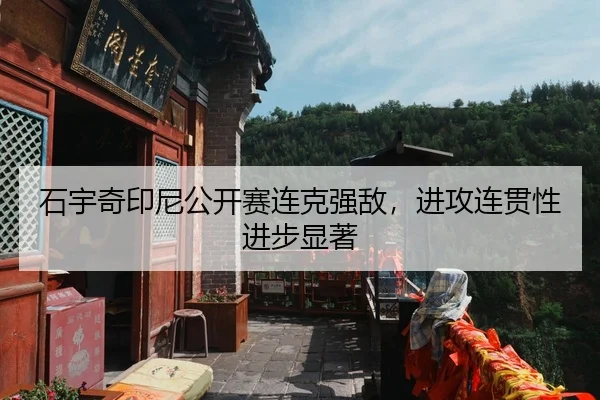 石宇奇印尼公开赛连克强敌，进攻连贯性进步显著